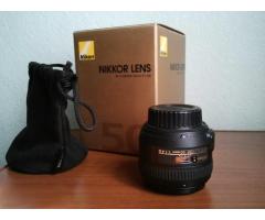 Объектив Nikon 50mm f/1.4G AF-S