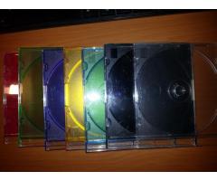 Пластиковые коробки для CD. DVD
